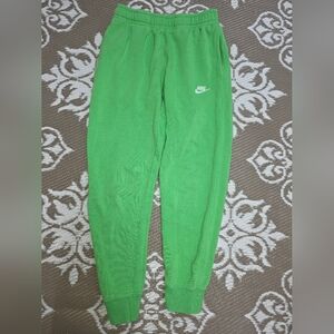 Nike Green Joggers